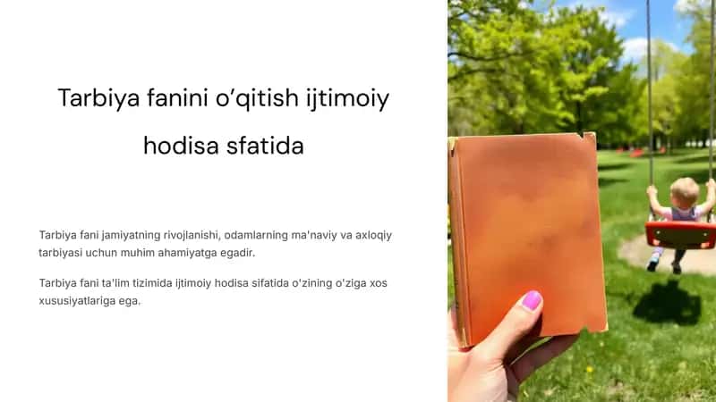 Tarbiya Fani