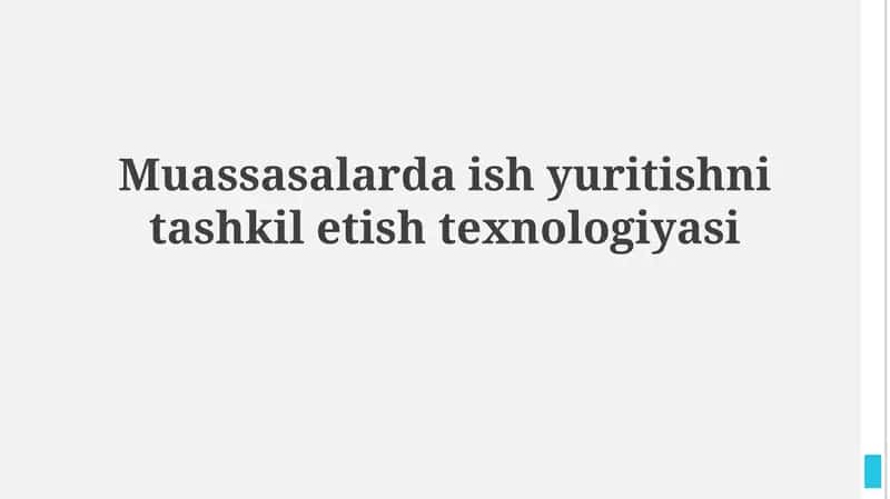 Ofis boshqaruvi: Ta'rif va ahamiyat