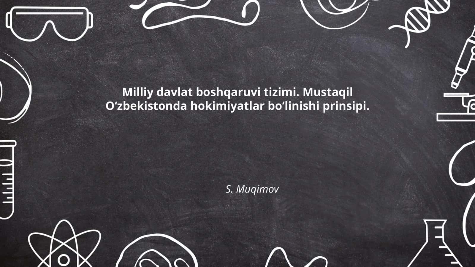 Milliy davlat boshqaruvi tizimi