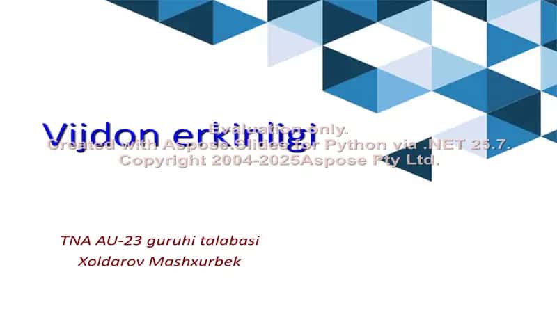 Vijdon erkinligi