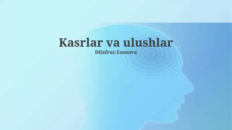 Kasrlar va ulushlar