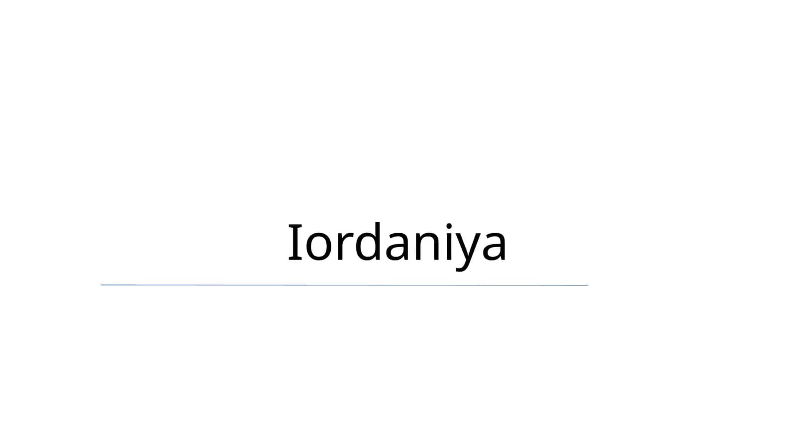 Arxeologik topilmalar Iordaniyada