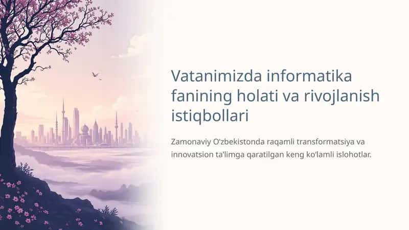 Raqamli O‘zbekiston–2030 strategiyasi