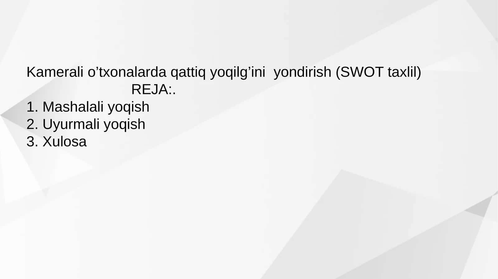 Kamerali o‘txonalar