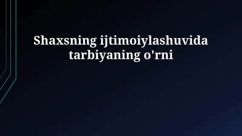 Tarbiya