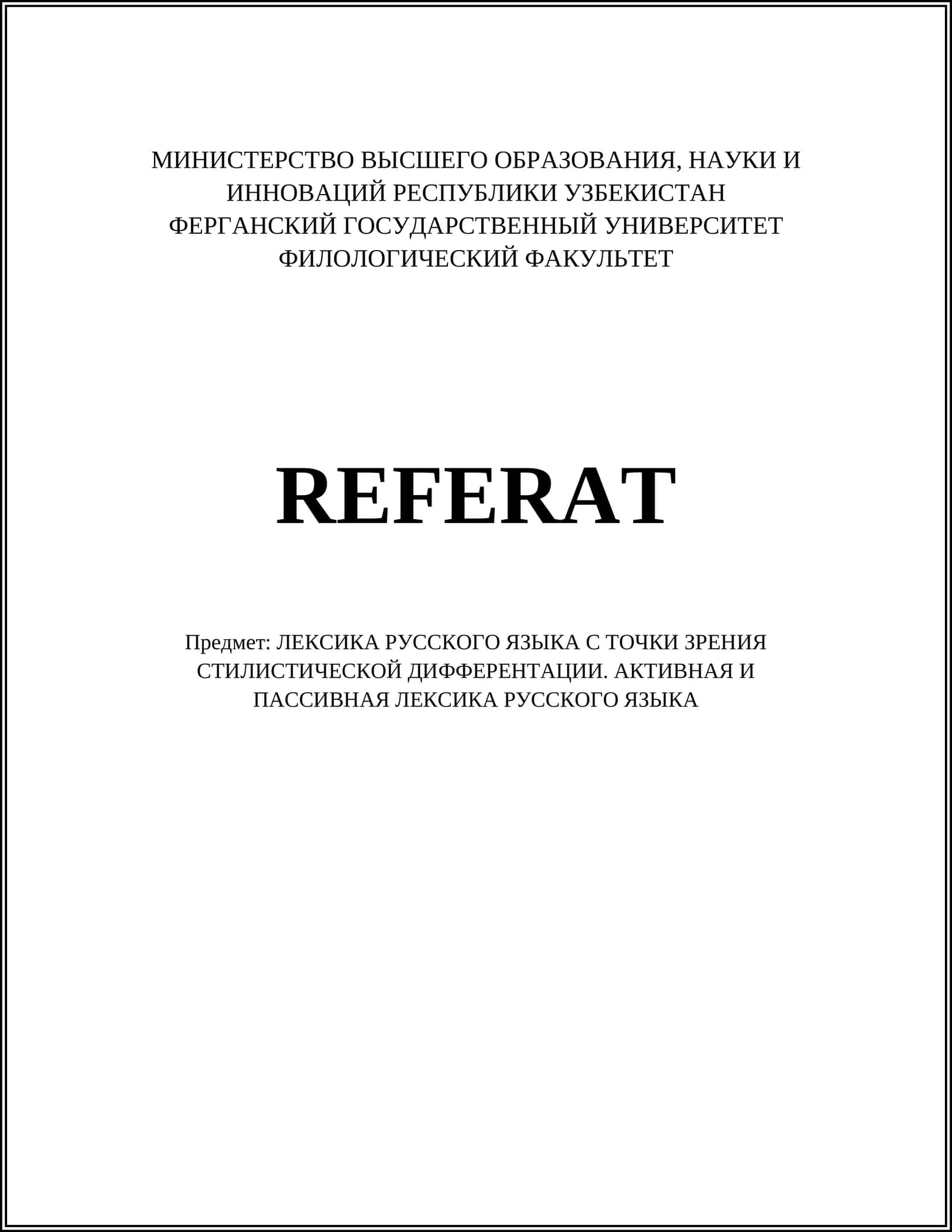 REFERAT