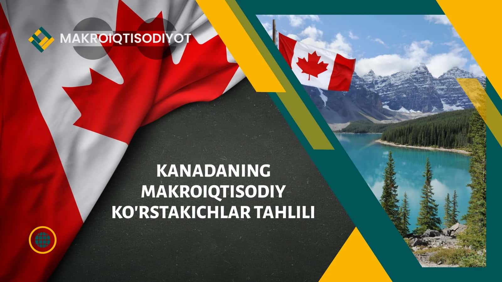 KANADANING MAKROIQTISODIY KO'RSTAKICHLAR TAHLILI