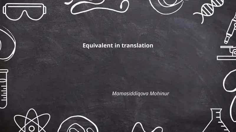 Literal Translation