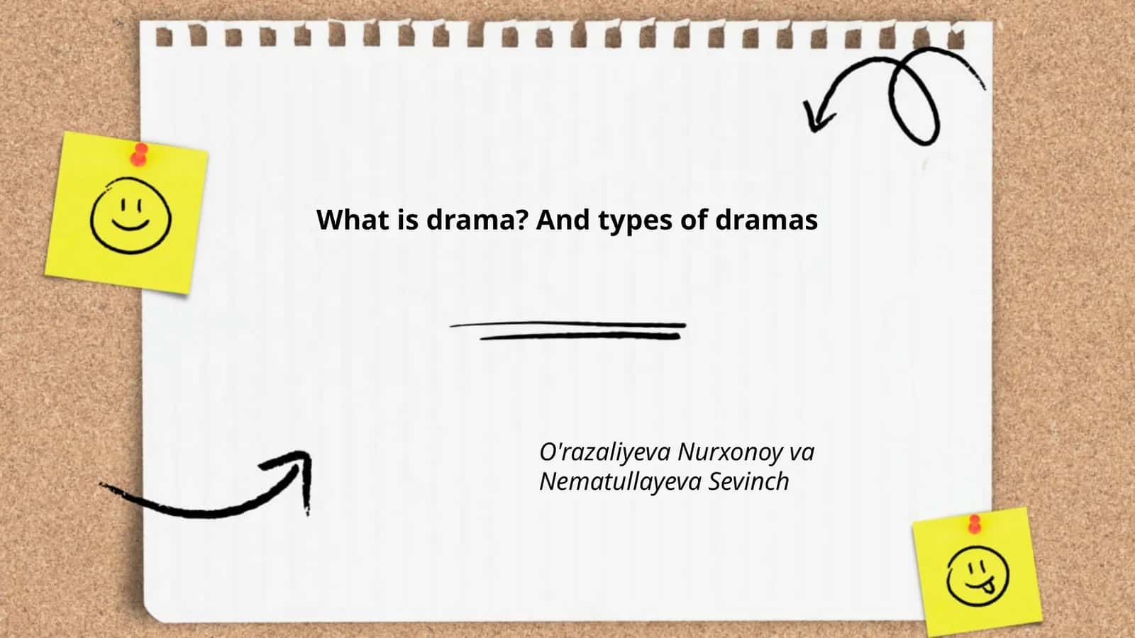 What is drama? And types of dramas