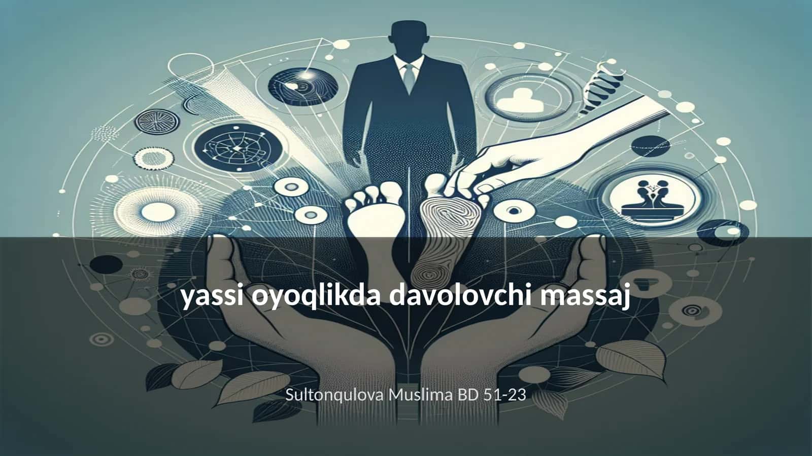 Yassi oyoqlikda davolovchi massaj