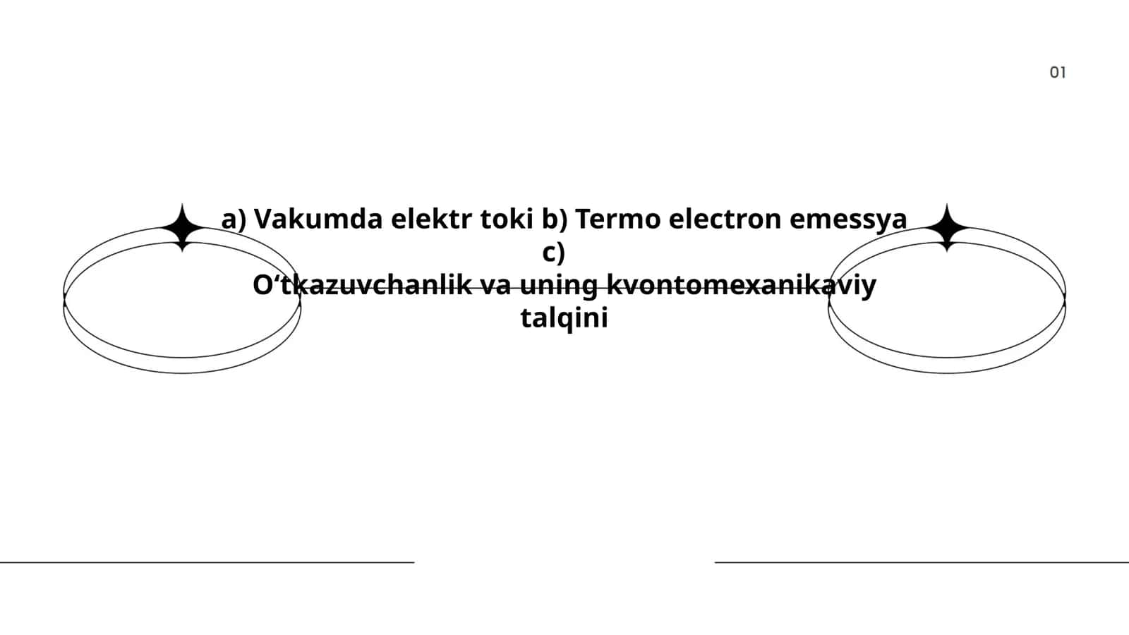 Vakumda elektr toki va uning xossalari