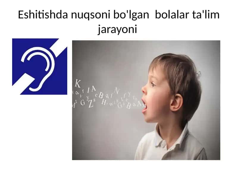 Bolalar ta'lim jarayoni