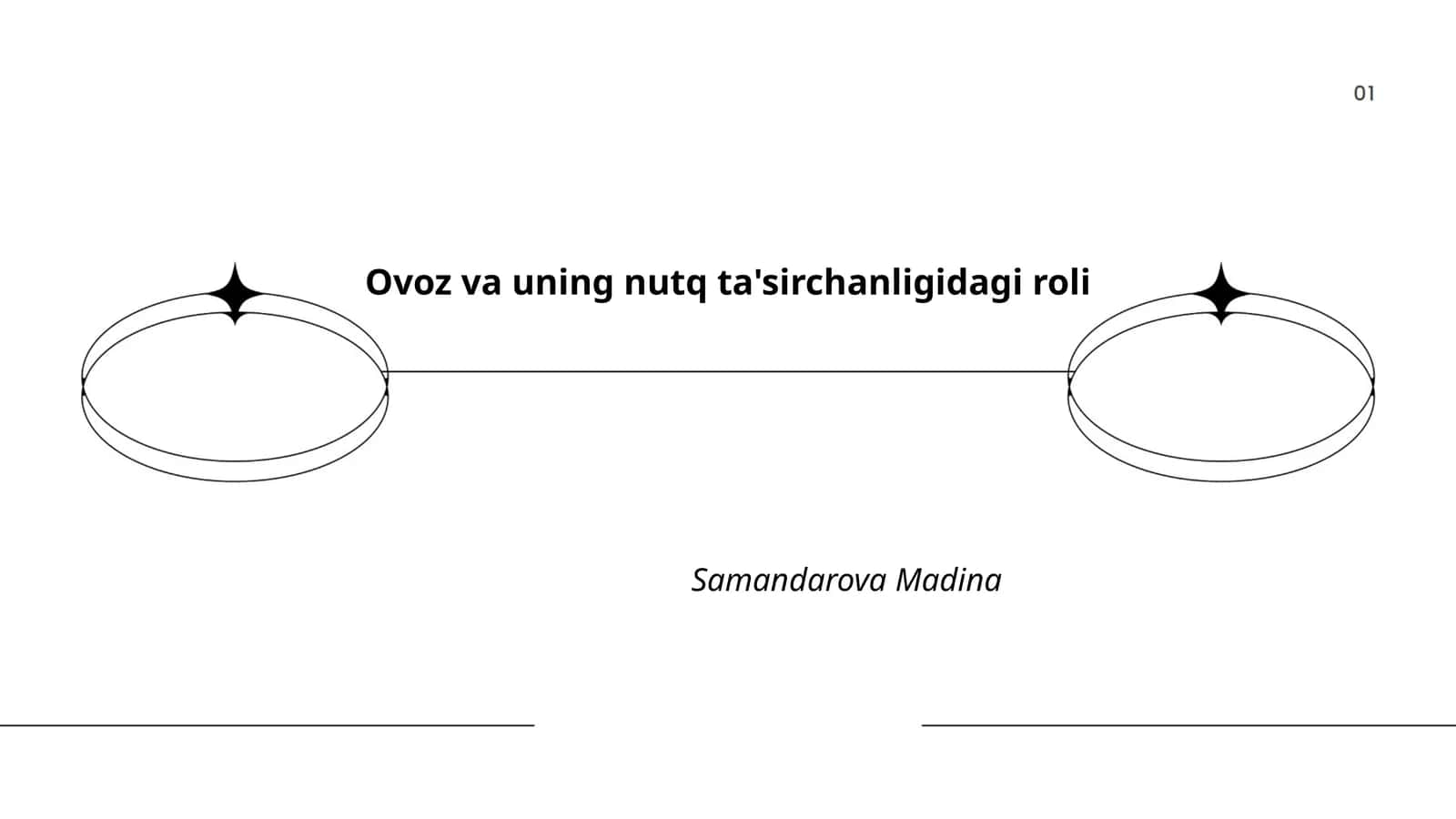 Ovoz va uning nutq ta'sirchanligidagi roli