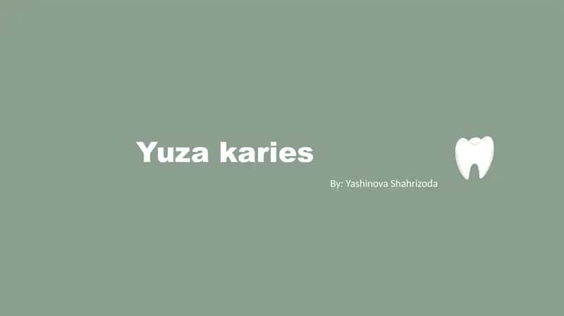 Yuza karies