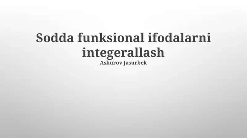 Funksional kodni tuzatish