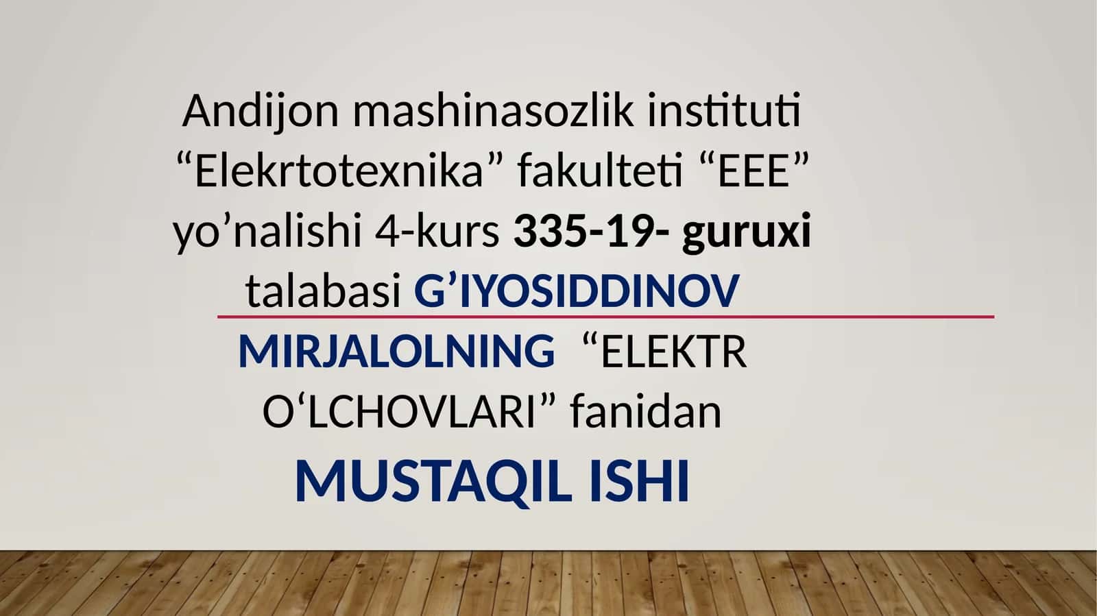 Kommutatsiyalangan Raqamli Asboblar Tuzilishi