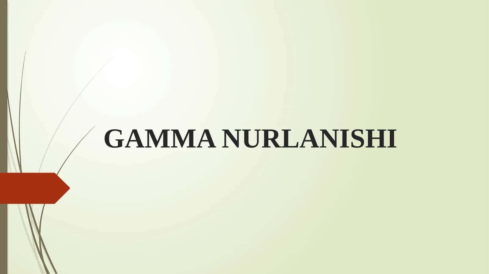 Gamma nurlanishi | Fizika prezentatsiya PPT