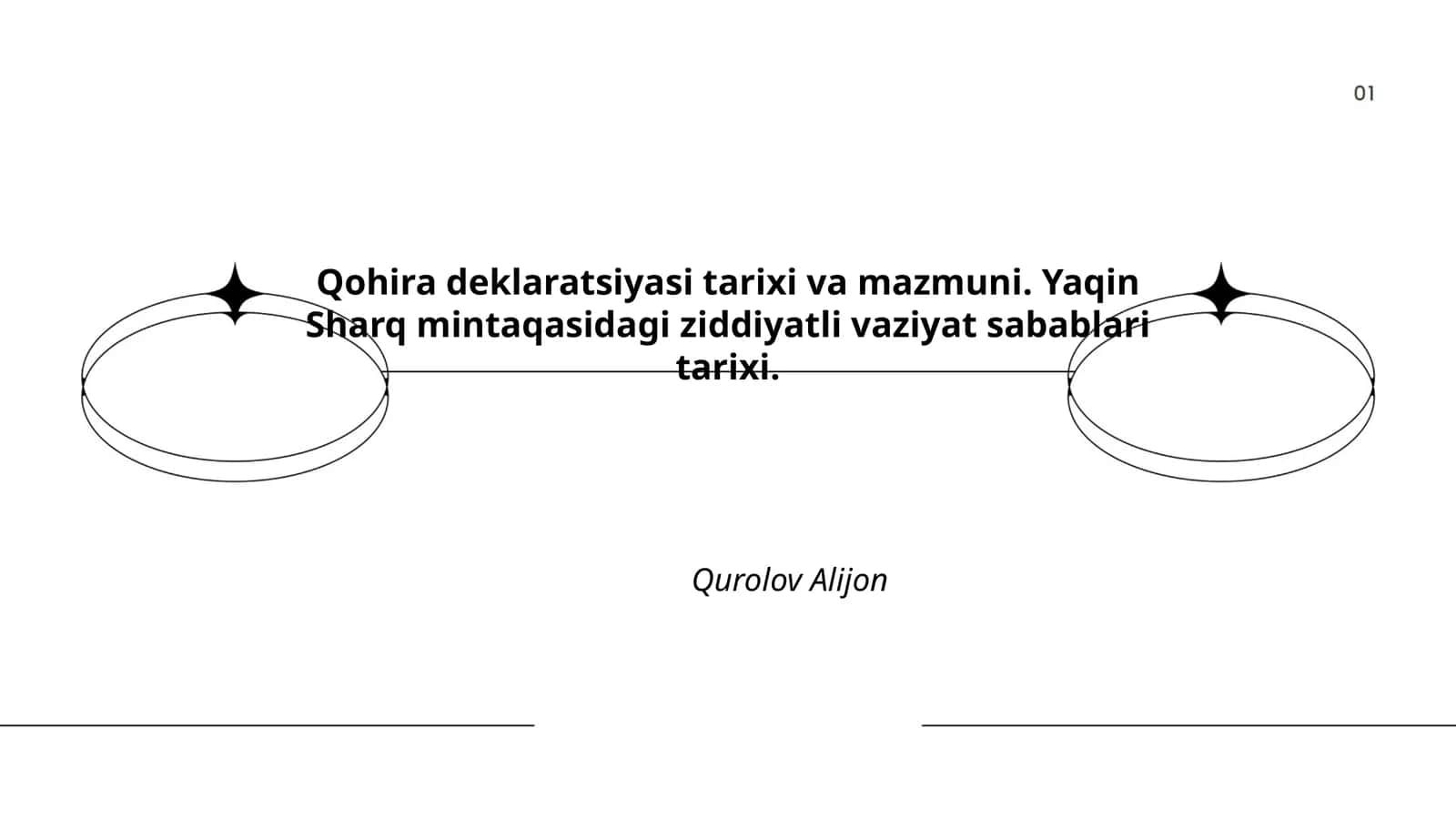 Qohira deklaratsiyasi tarixi va mazmuni