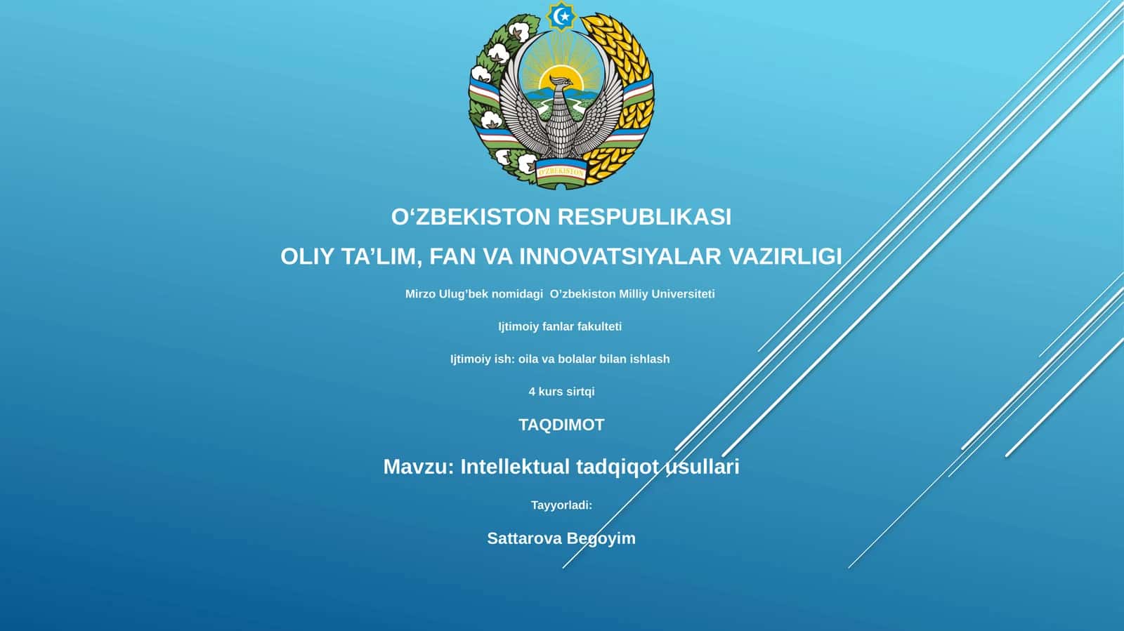 Intellektual tadqiqot usullari