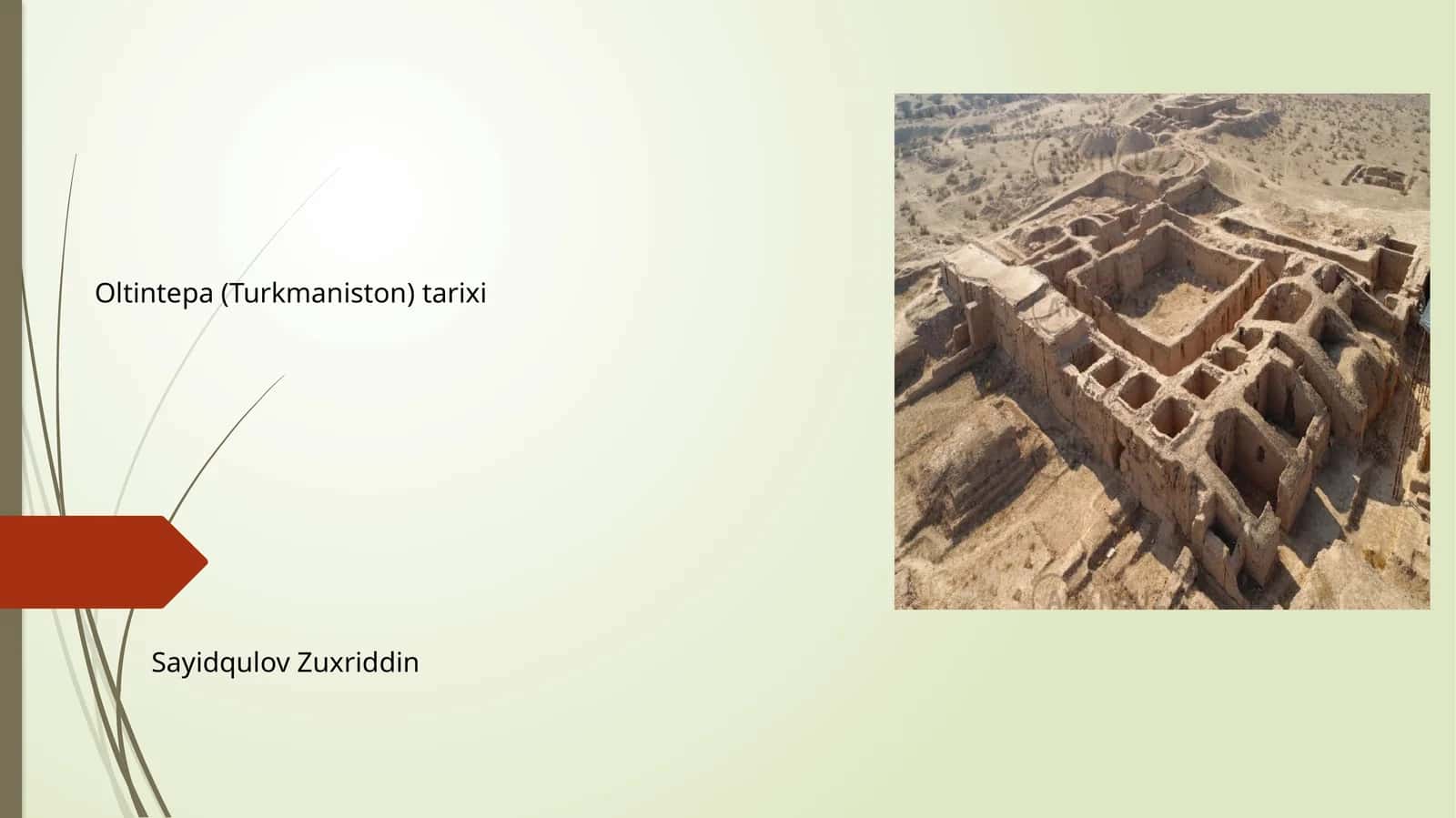 Oltintepa (Turkmaniston) tarixi