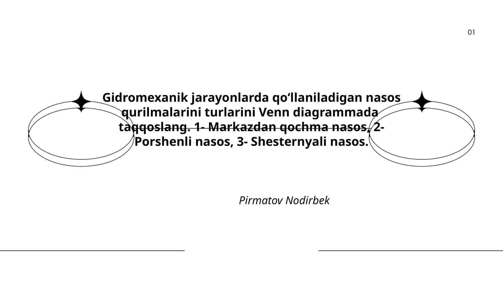 Nasos qurilmalari