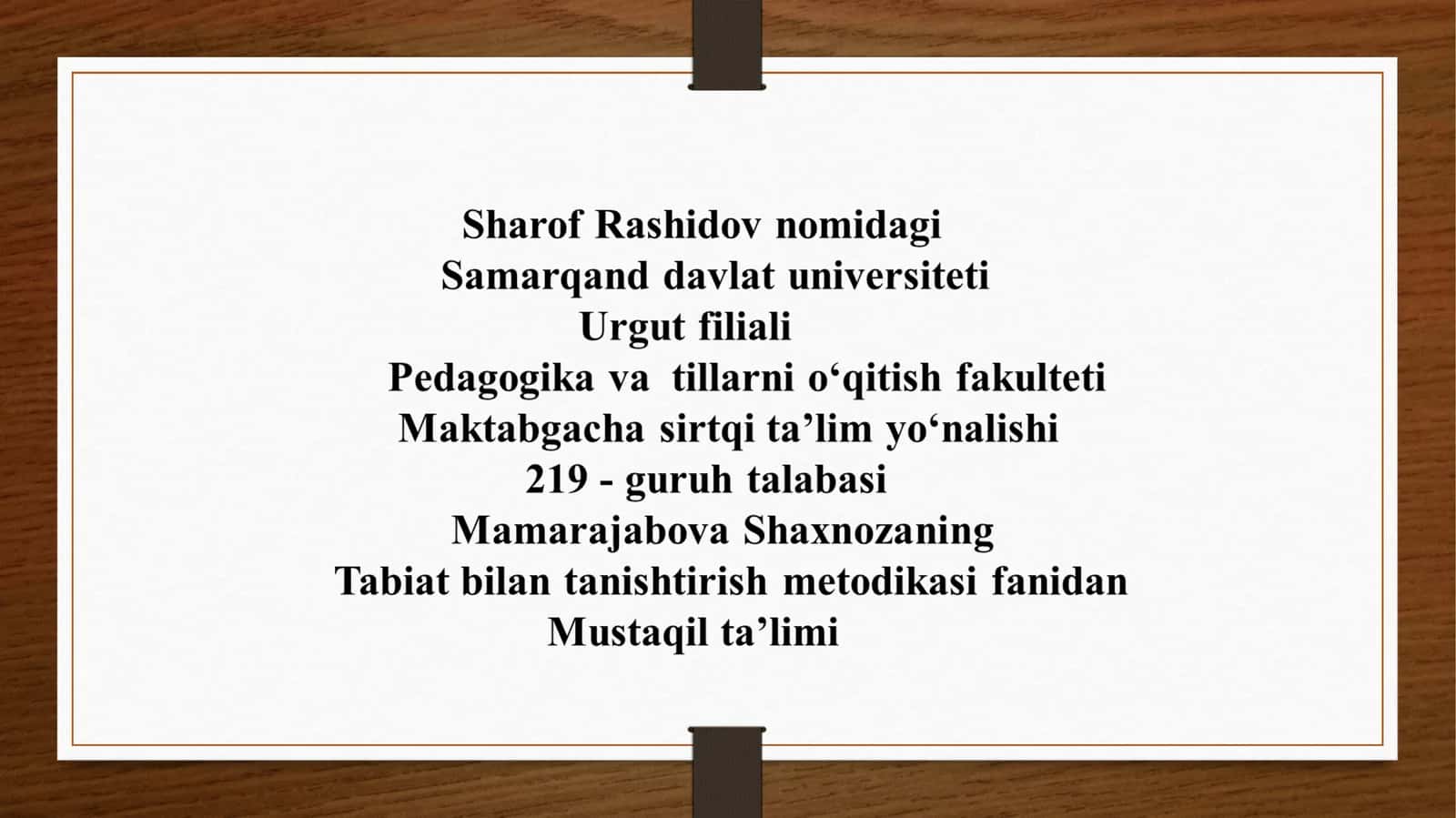 Kattaguruhdatabiatgaoido‘yinlartashkiletishning mashg’ulotishlanmalari