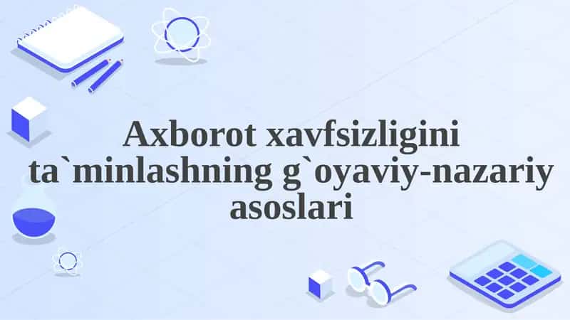 Axborotxavfsizligi