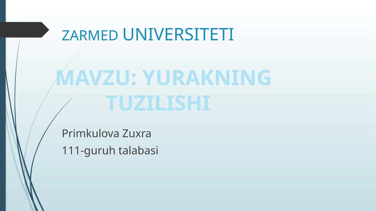 YURAKNING TUZILISHI