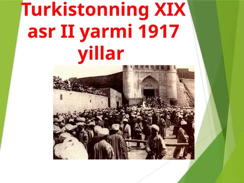 Rus maktablarining ochilishi Turkistonda