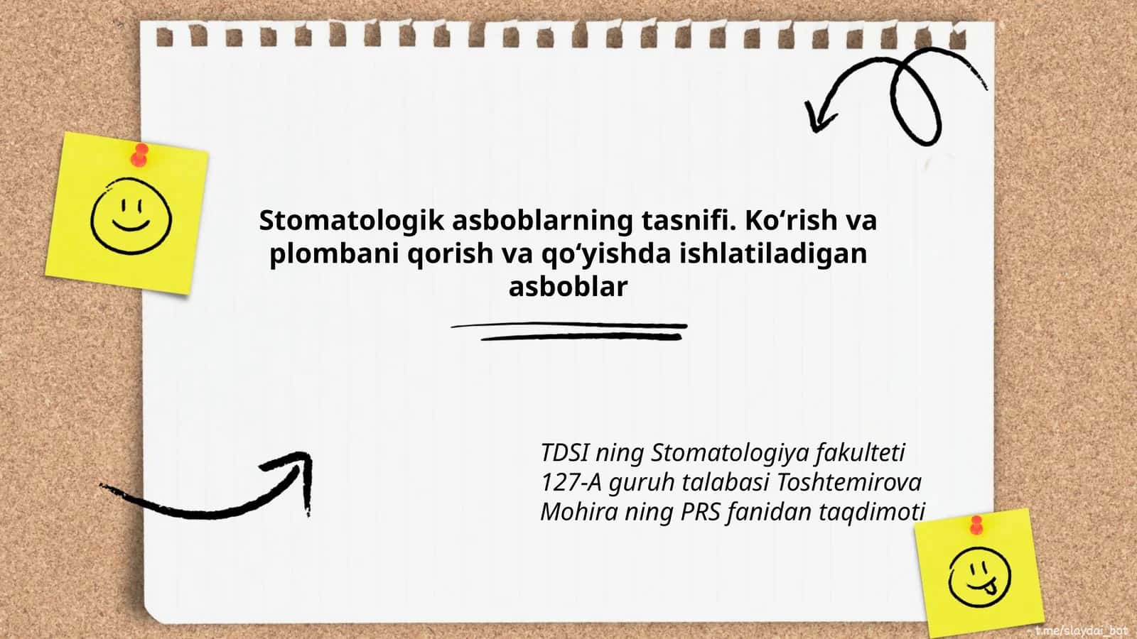 Stomatologik asboblar