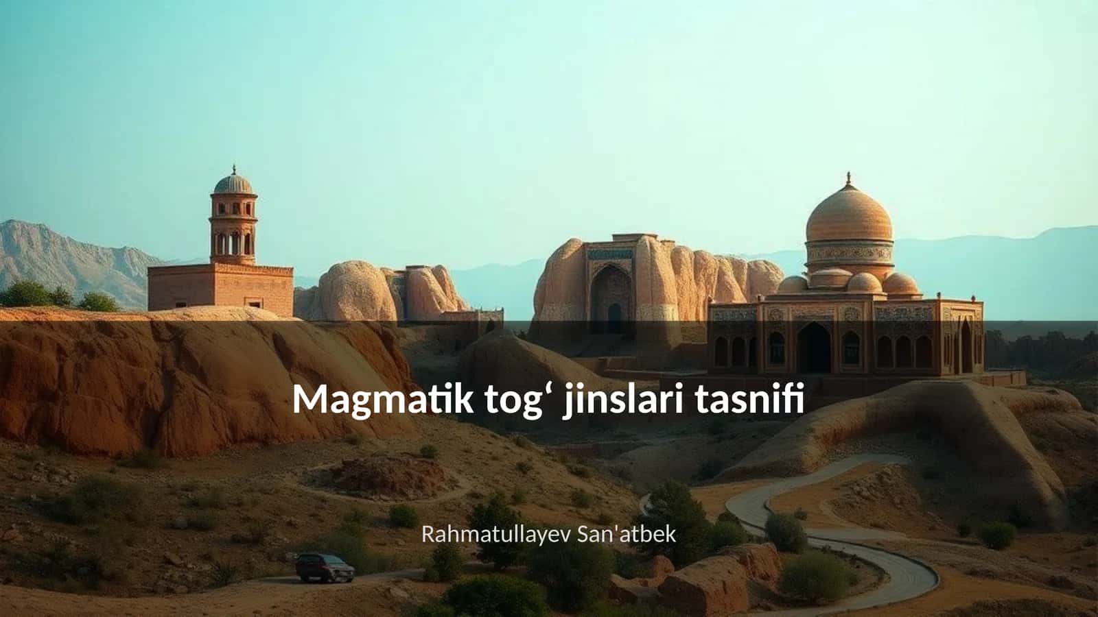 Magmatik togʻ jinslari tasnifi