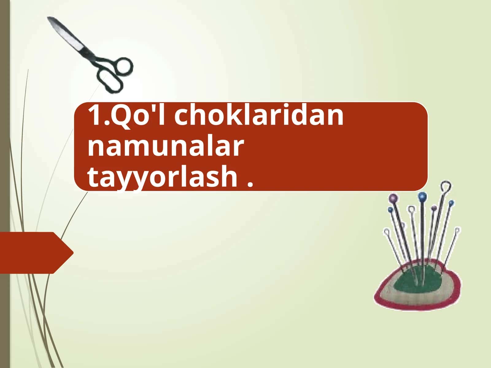 Chok namunalari uchun naqshlar yasash
