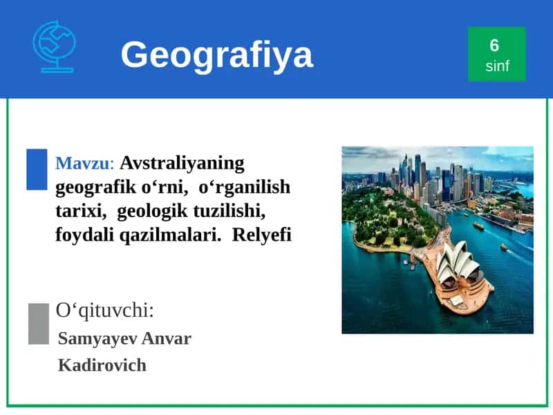 Geografiya