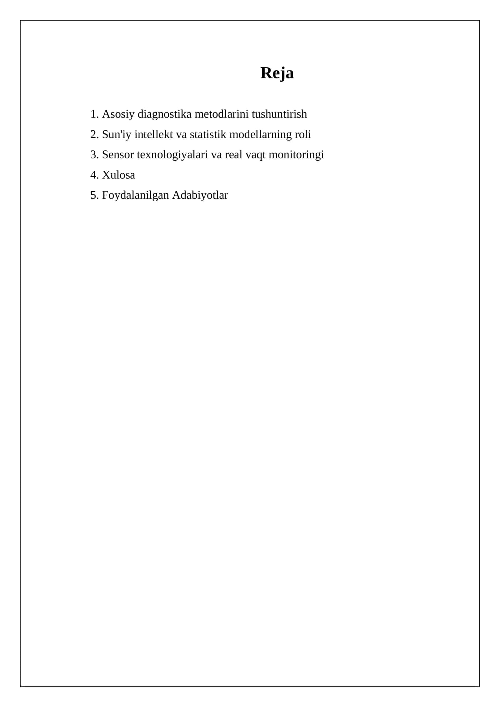 Muhandislik diagnostikasi