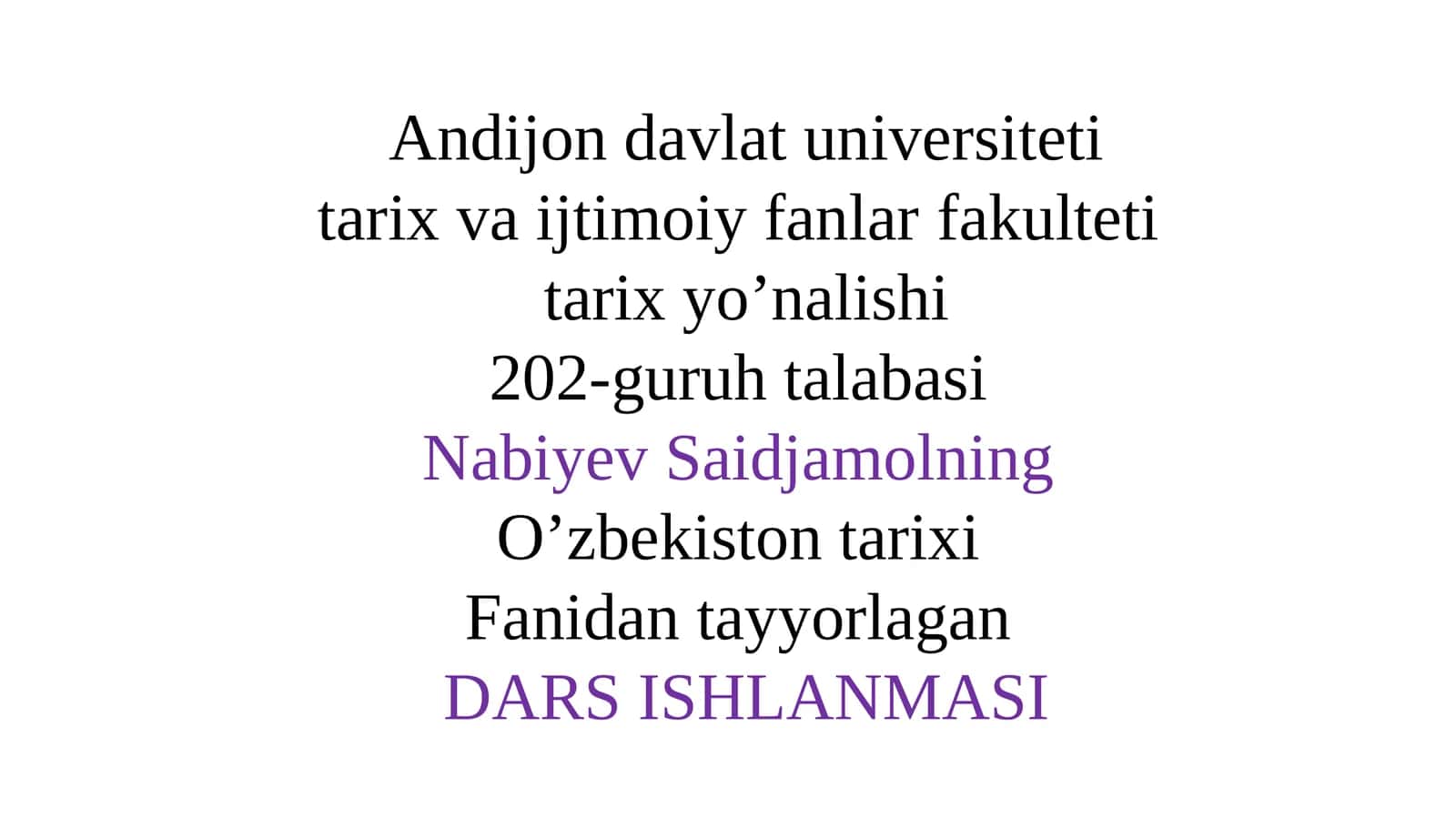 XIX asr oxiri – XX asr boshlarida Buxoro amirligi va Xiva xonligida ijtimoiy-iqtisodiy va siyosiy hayot