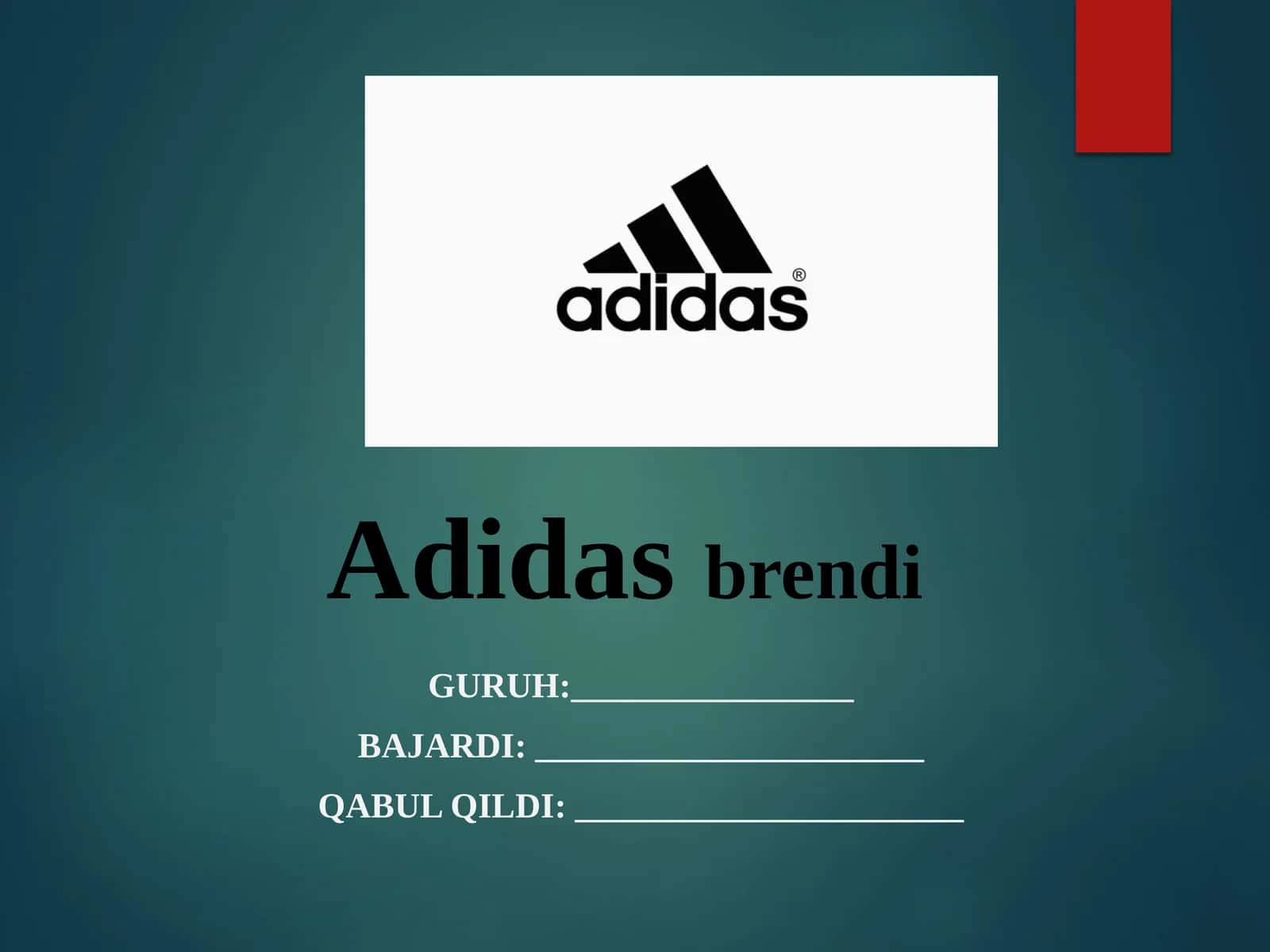 Adidas brendi