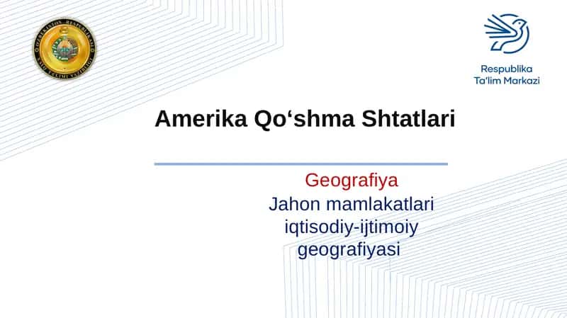 Amerika Qo‘shma Shtatlari