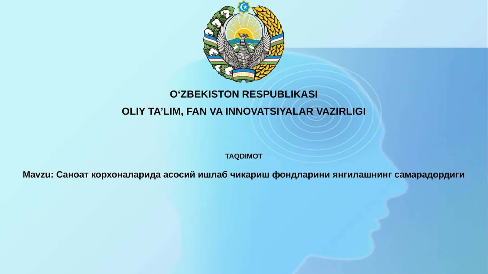 Asosiy vositalarni yangilash samaradorligini baholash usullari