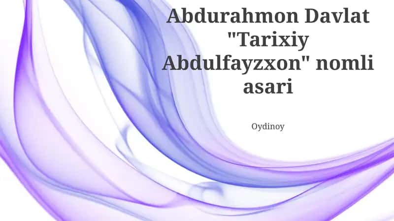 Tarixiy Abdulfayzxon