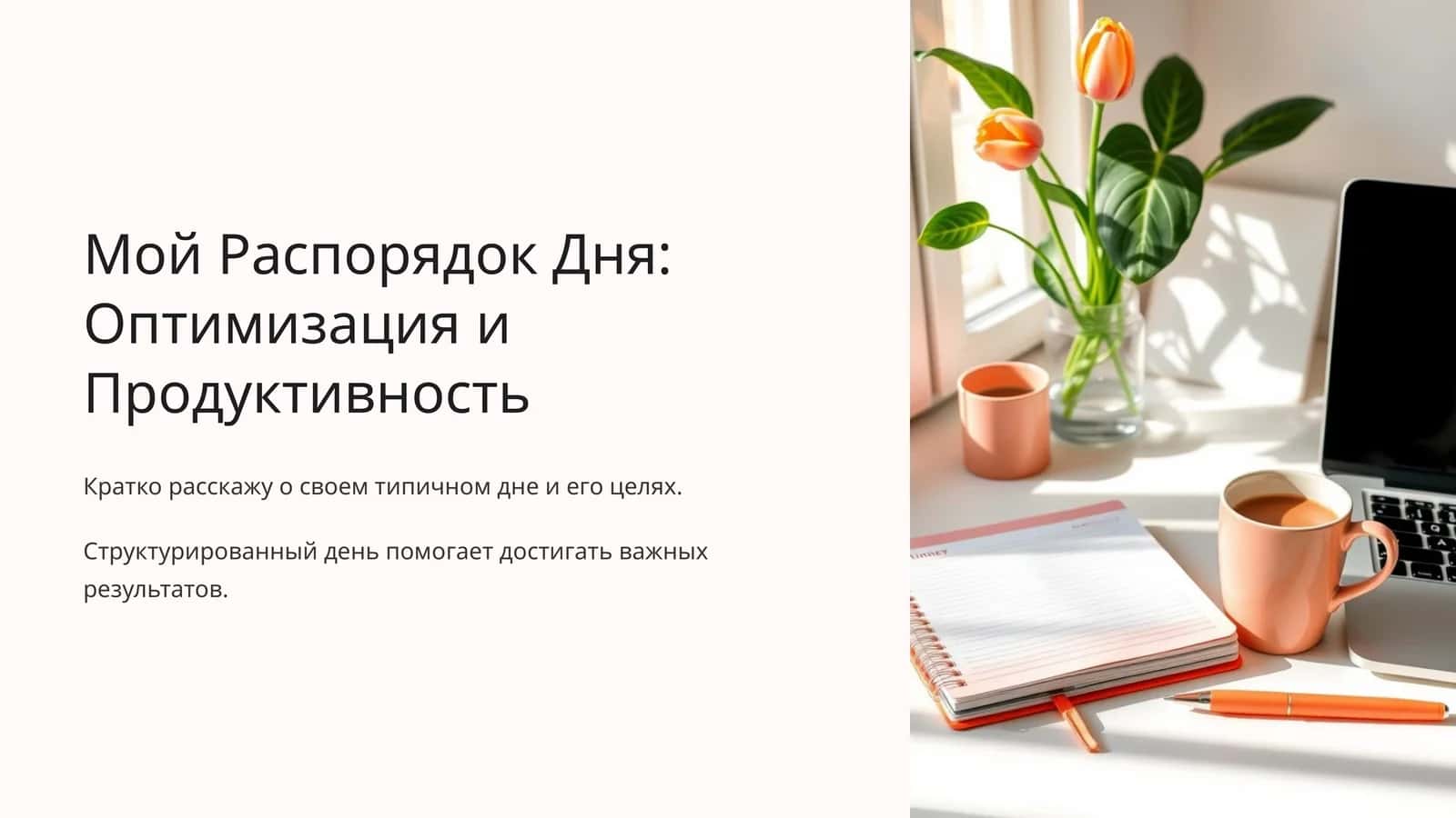 Мой Распорядок Дня: Оптимизация и Продуктивность