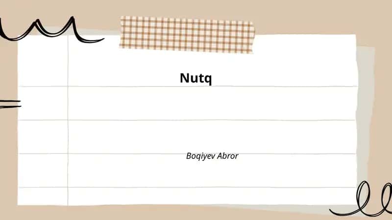 Nutq