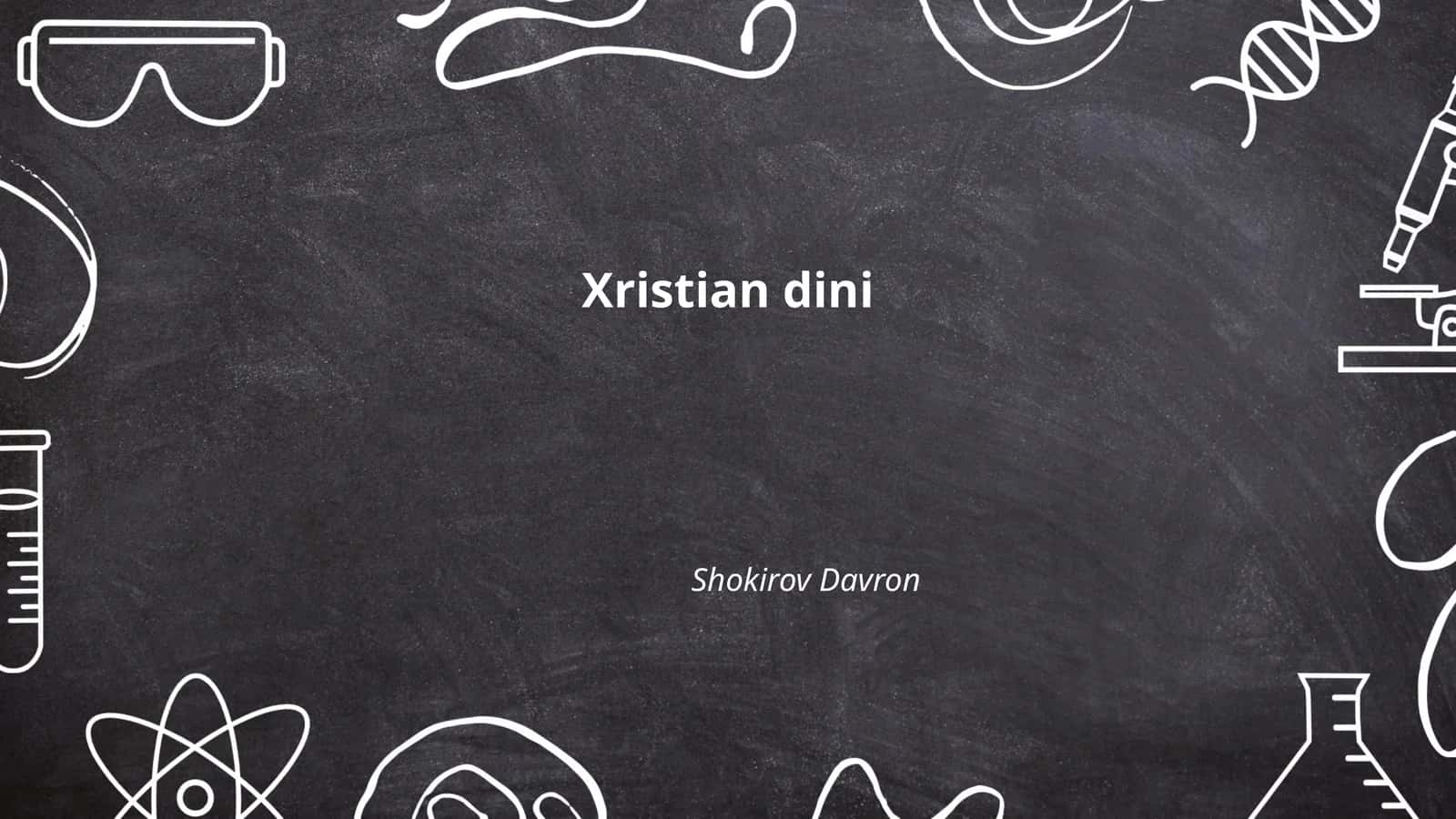 Xristian dini
