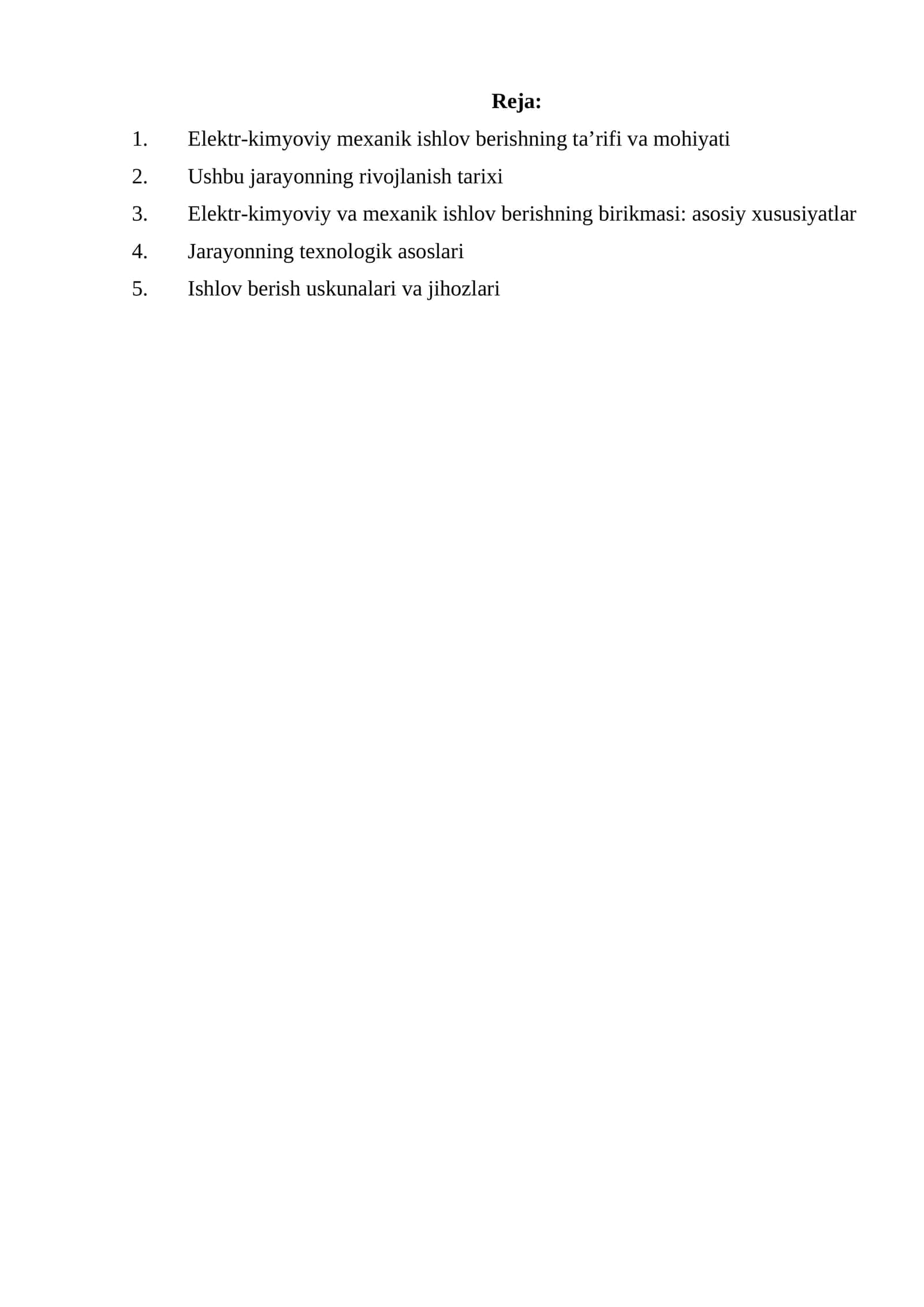 Elektr-kimyoviy mexanik ishlov berish