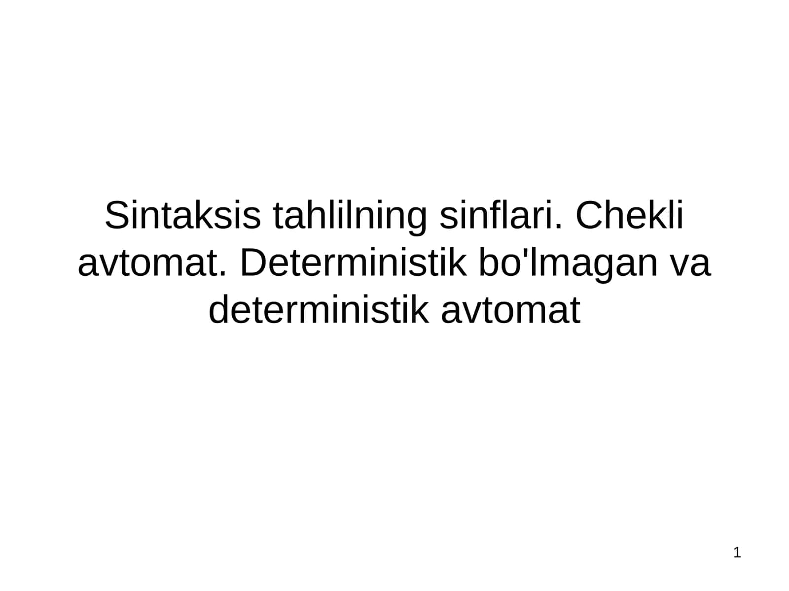 Formal tillar
