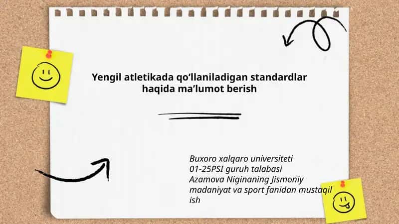 Yengil atletika standardlari