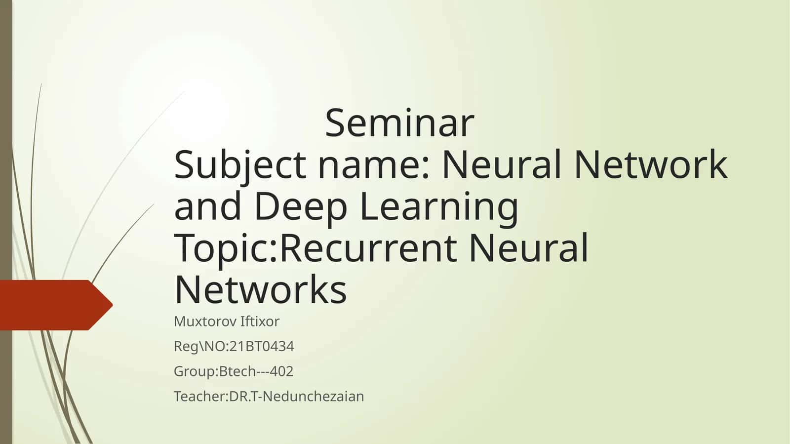 Neural Network and Deep Learning