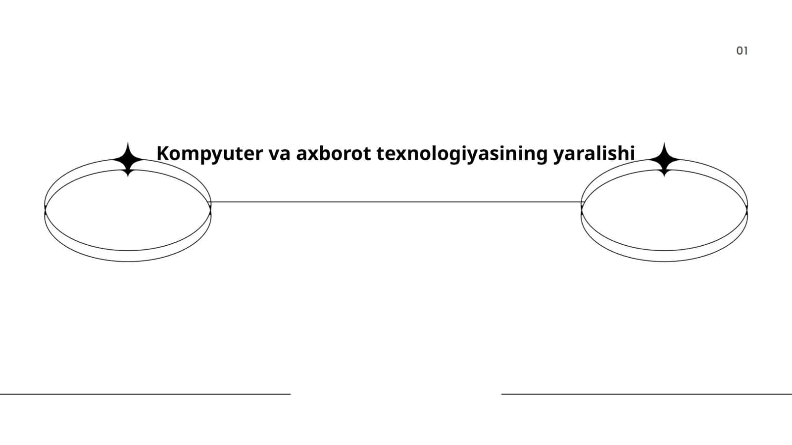 Kompyuter va axborot texnologiyasining yaralishi