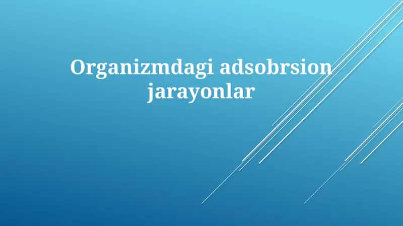Adsorbsiya