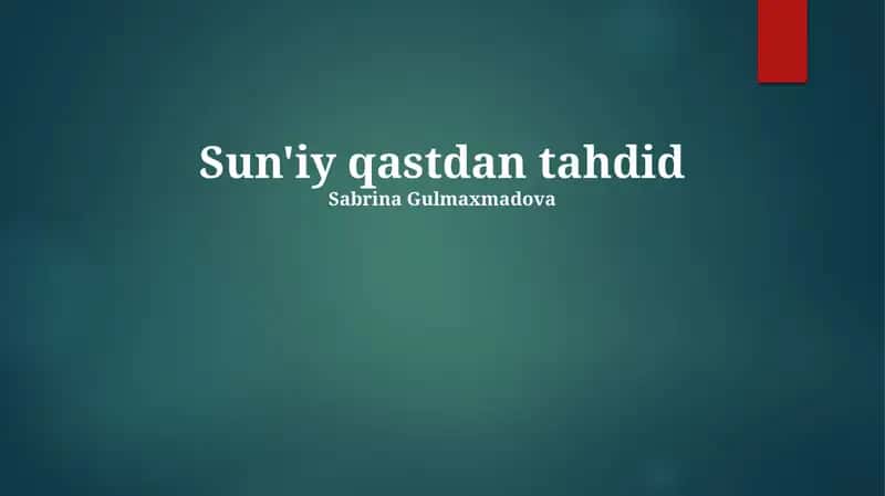 Sun'iy Intellektning Potensial Xavflari