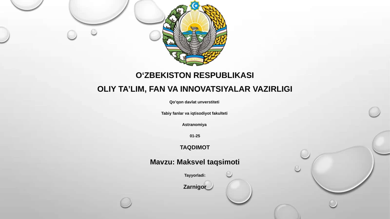 Maksvel taqsimoti